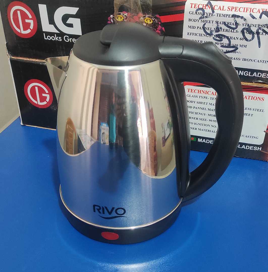 RIVO,ইলেকট্রিক,কেটলি,1.8L,1500watt,|,ইলেকট্রিক,কেটলি, ভিশন ইলেকট্রিক কেটলি দাম, ভিশন ইলেকট্রিক কেটলি দাম ২০২৫, কিয়াম ইলেকট্রিক কেটলি দাম, মিয়াকো ইলেকট্রিক কেটলি, কেটলি ছবি, ইলেকট্রিক কেটলি প্রাইস ই